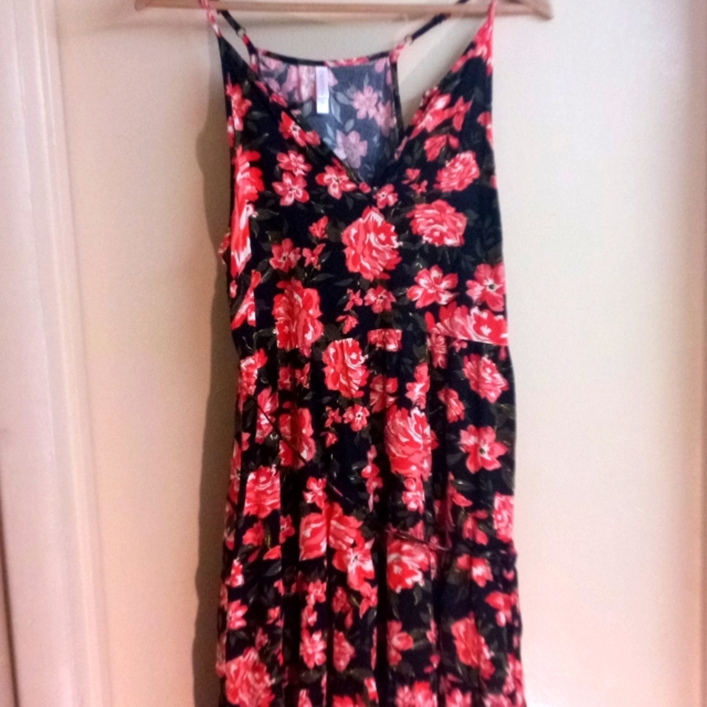 Xhilartion flower print summer short dress